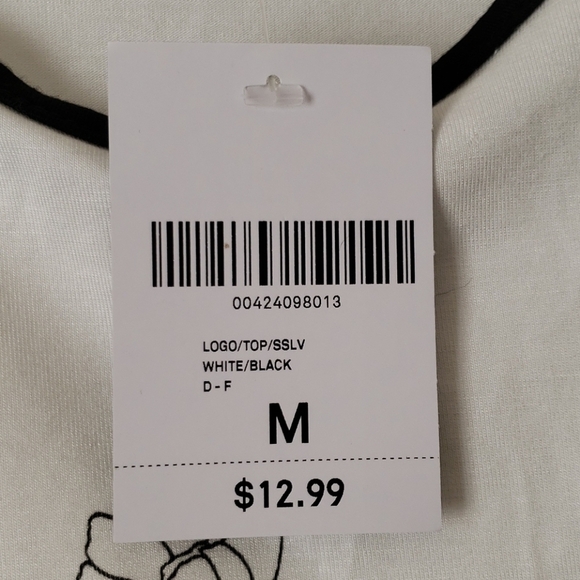 Forever 21 Floral Line Art Graphic Tee Size M - Picture 8 of 9